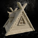 Tissenheim House - Viking-Inspired Terrain STL, DnD & Wargaming Scenery