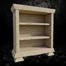 Wooden Shelf - Tavern and Shop Storage STL for DnD & Wargaming