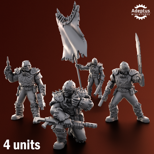 Command squad. Rotmark Legion. Renegades and Heretics - Only-Games