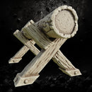 Sawmill Log - Fantasy Lumber Terrain STL for DnD & Wargaming Scenery