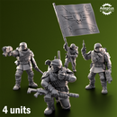 Command squad. Shellcord Troopers. Imperial Guard