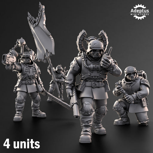 Command Squad. Varrox regiment. Renegades and Heretics - Only-Games
