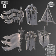 Banners - Design Option 1. Renegades and Heretics. Compatibility Class B. - Only-Games