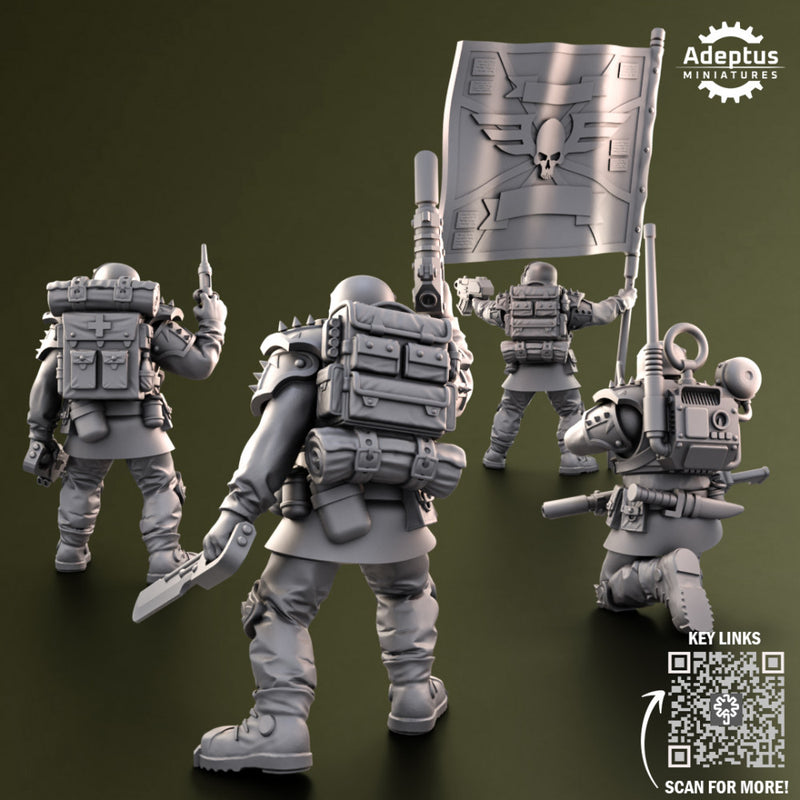 Command Squad. Grimstone Legion. Imperial Guard - Only-Games