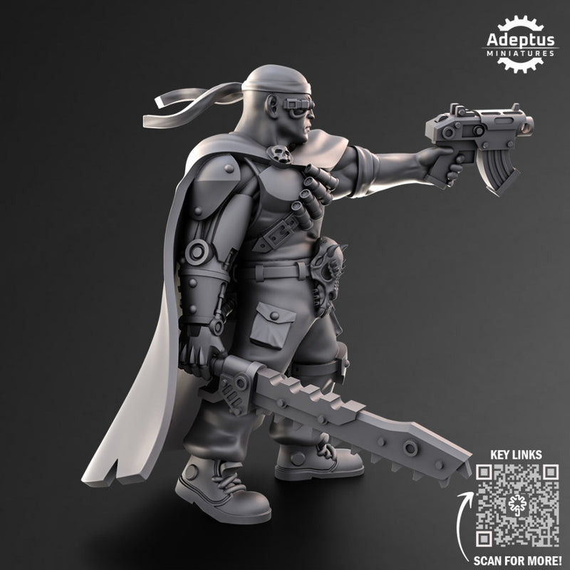 Commander Fang. Pose 1. Imperial Guard - Only-Games