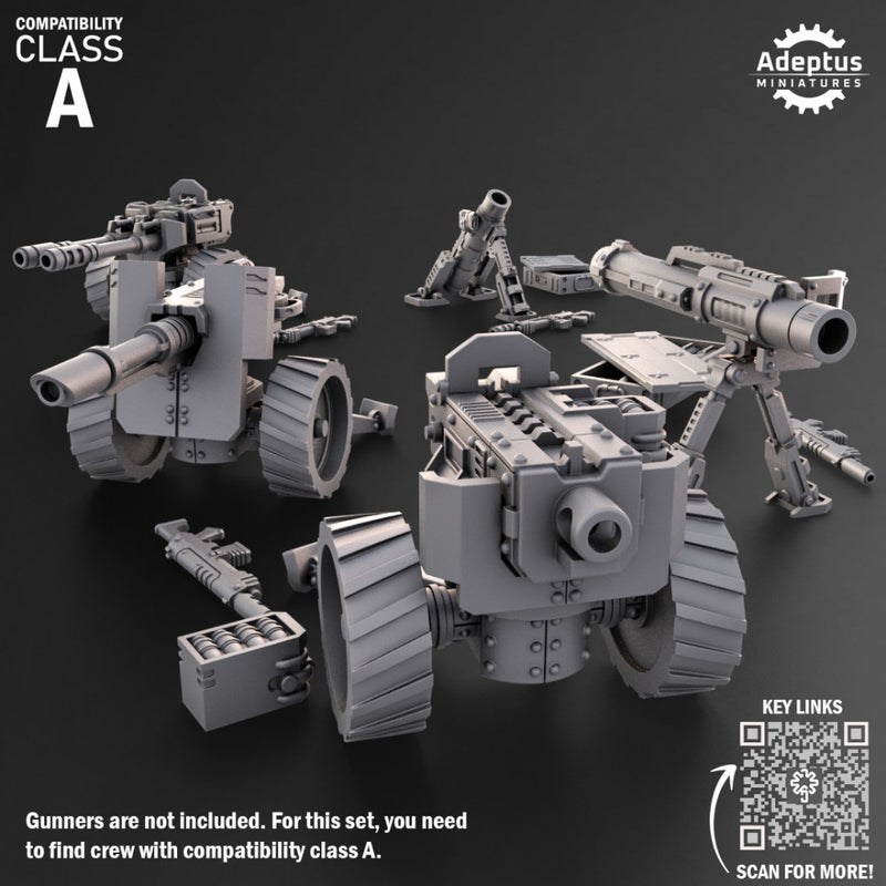 Heavy Weapons - Design Option 3. Imperial Guard. Compatibility Class A. - Only-Games