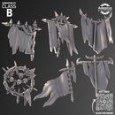 Banners - Design Option 2. Renegades and Heretics. Compatibility Class B.