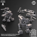 Heavy Weapons - Design Option 2. Imperial Guard. Compatibility Class A.