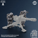 Heavy Weapons Team. Janissaries Regiment. Imperial Guard. Compatibility class A.