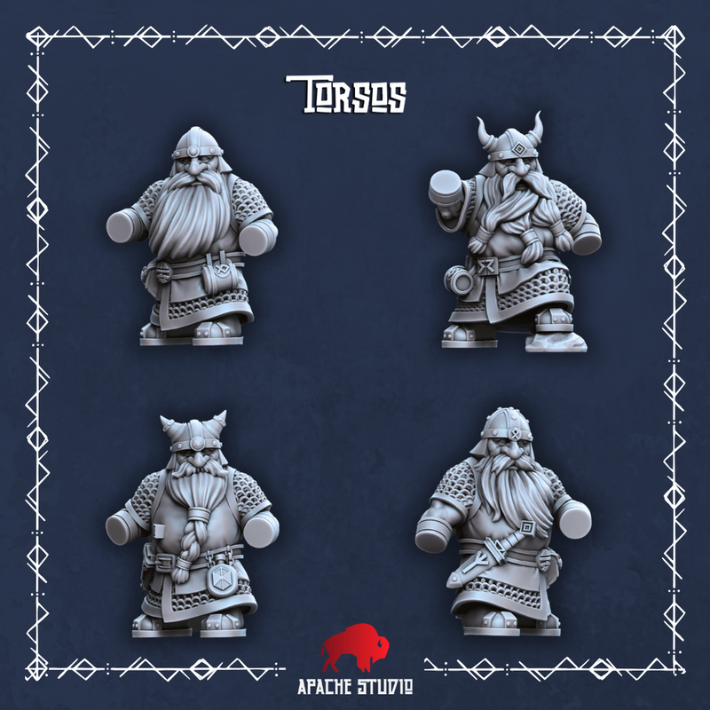 Forgeborn Clan: Clan Warriors (dwarf unit) - Only-Games
