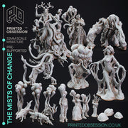 The Mists of Change pack- 21 Horror models - PRESUPPORTED - 32mm scale - Only-Games