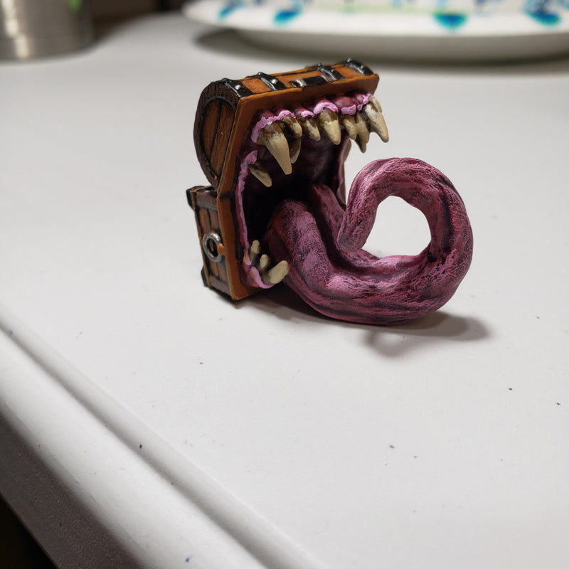 Mimic - Toothy Treasure Chest - Tabletop Miniature