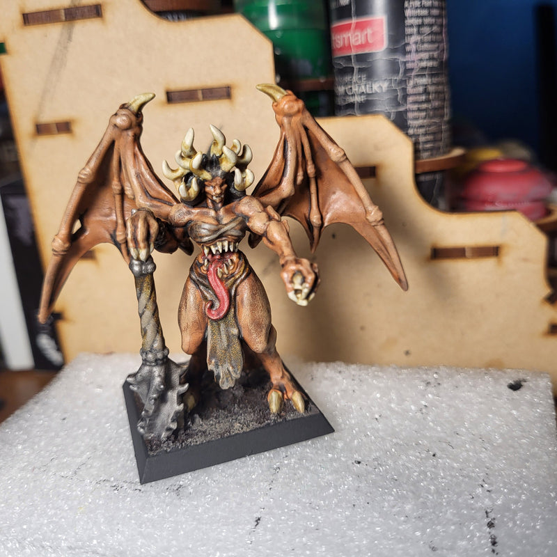 Grand Fiend - Large Demon - PRESUPPORTED - Hell Hath No Fury - 32mm Scale