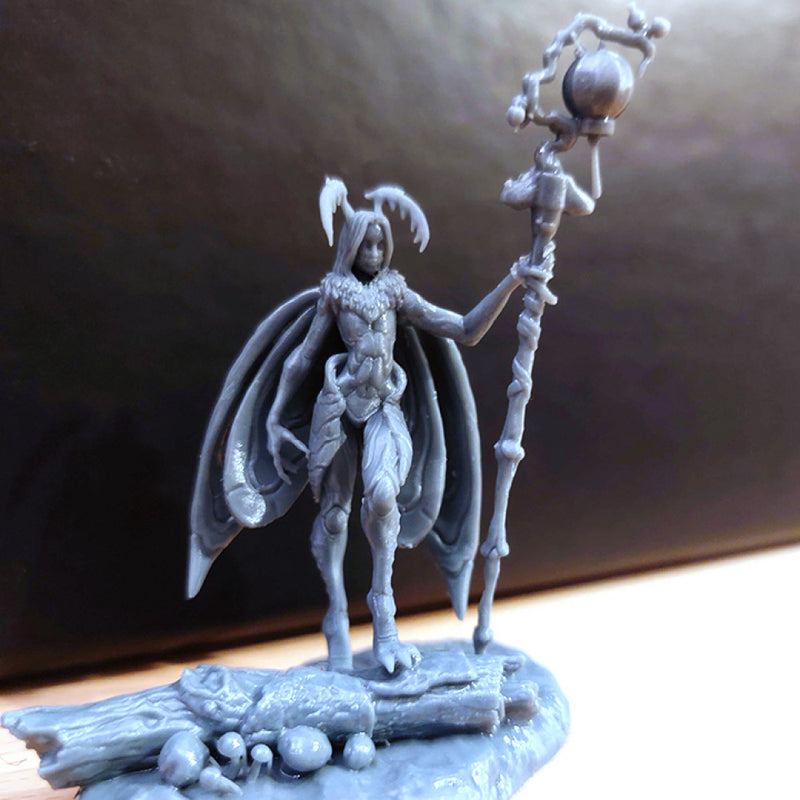 Lysena the lightbearer - Moth woman - STL only - Only-Games
