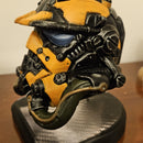 Cyberpunked Stromtrooper helm - storm trooper competition