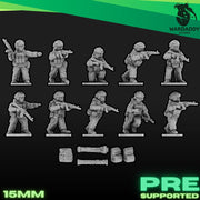 NEW Modern Ukrainian Rifle Squad 2 (15mm) - Only-Games