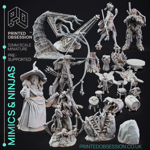 Ninjas Vs Mimics - UNSUPPORTED TRIBES ONLY - Only-Games