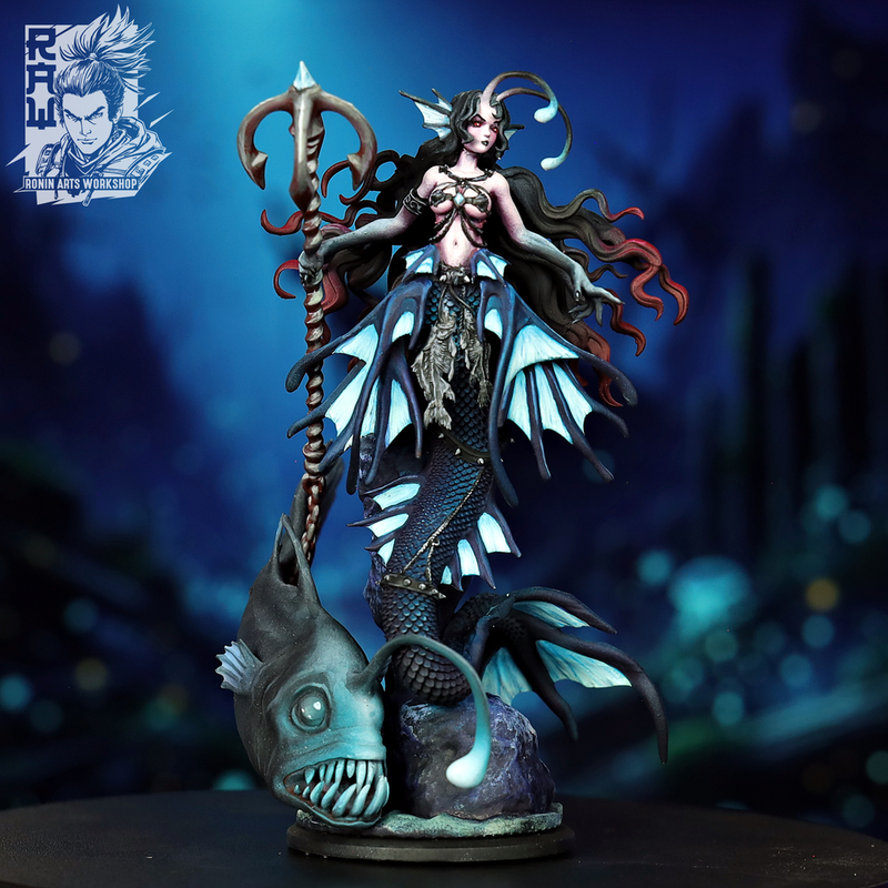 Minun The Scholar - Dual Form (Mermaid) - 54mm - Only-Games
