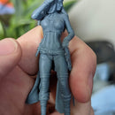 Adventurer Pirate Andrea - Pirate Adventurer Swashbuckler - 75mm + 35mm Scale