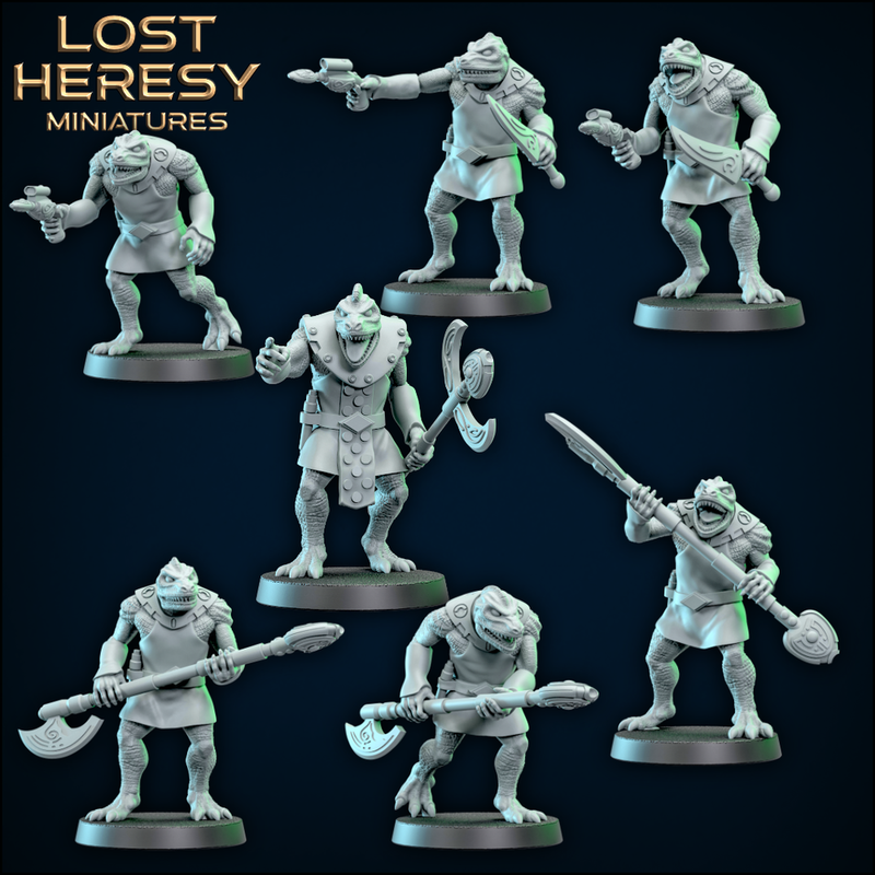 Gorak Alien Lizardmen - Only-Games