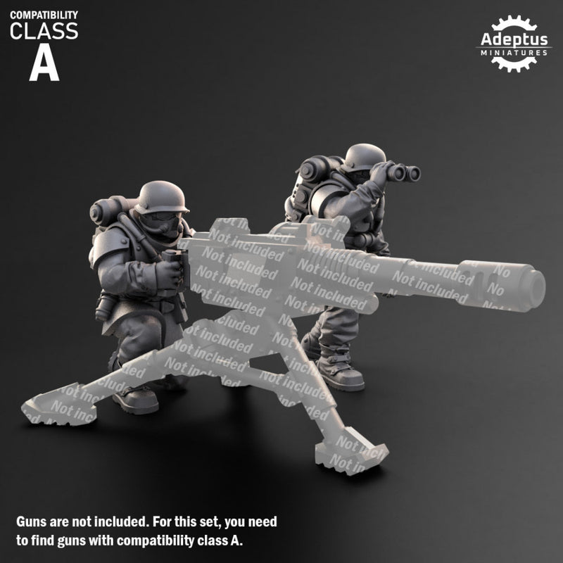 Heavy Weapons Team. Koelner Regiment. Imperial Guard. Compatibility class A. - Only-Games