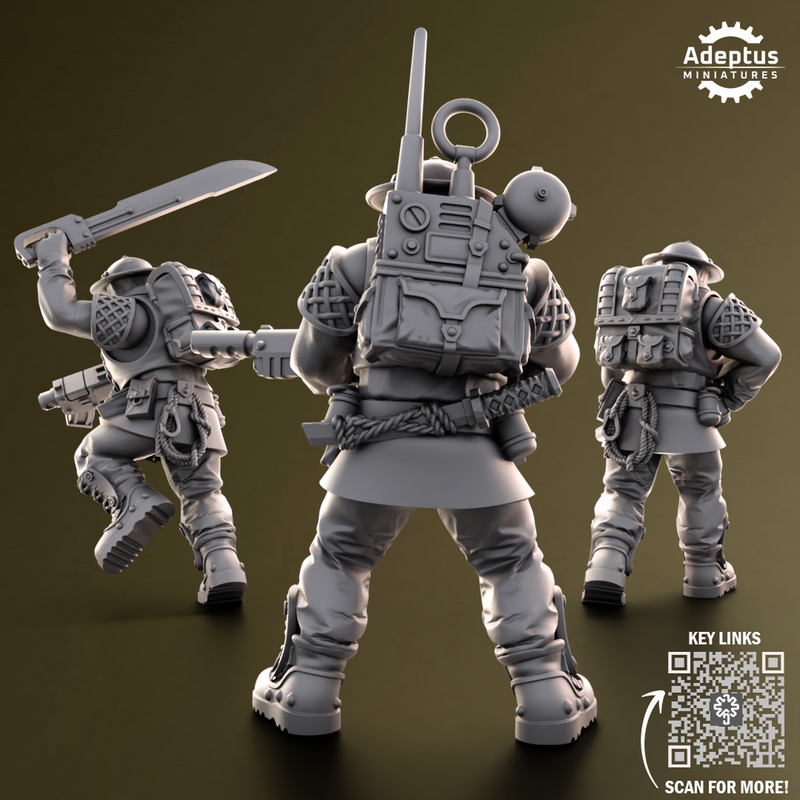 Squad. Sunclaw Regiment. Imperial Guard - Only-Games