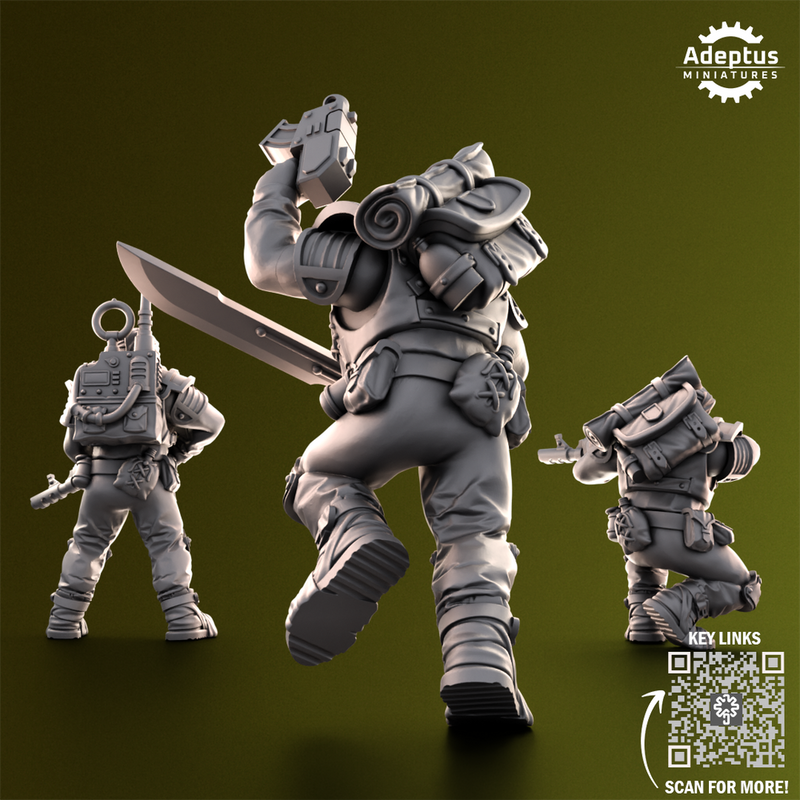 Squad. Red Dune Regiment. Imperial Guard - Only-Games