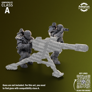 Heavy Weapons Team. Red Dune Regiment. Imperial Guard. Compatibility class A. - Only-Games