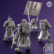Command squad. Iceward Division. Imperial Guard - Only-Games