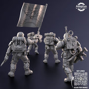 Command squad. Sandshroud battalion. Imperial Guard - Only-Games