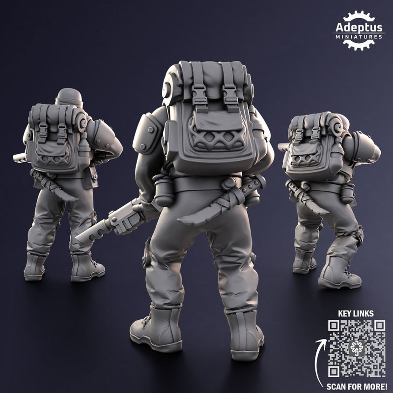 Squad. Sandshroud battalion. Imperial Guard - Only-Games