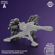 Heavy Weapons Team. Iceward Division. Imperial Guard. Compatibility class A. - Only-Games