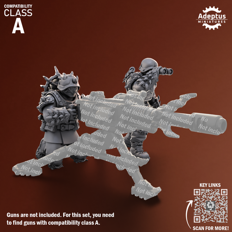 Heavy Weapons Team. Twisted Horde. Renegades and Heretics. Compatibility class A. - Only-Games