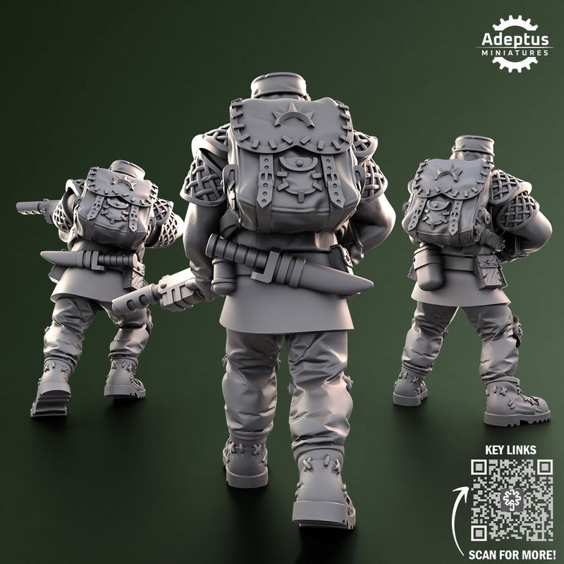 Squad. Sunscorch Regiment. Imperial Guard - Only-Games
