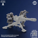 Heavy Weapons Team. Steelstorm Regiment. Imperial Guard. Compatibility class A.