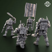 Command squad. Sunscorch Regiment. Imperial Guard - Only-Games