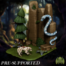 Forest Scenery [PRE-SUPPORTED] Diorama - Only-Games