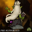[BUST] Raksha Goblin Shaman [PRE-SUPPORTED] 32mm Female Druid Warlock - Only-Games