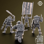 Command squad. Sunclaw Regiment. Imperial Guard - Only-Games