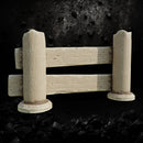 Farm Fence 2 - Tabletop Terrain Prop STL, DnD & Wargaming Scenery