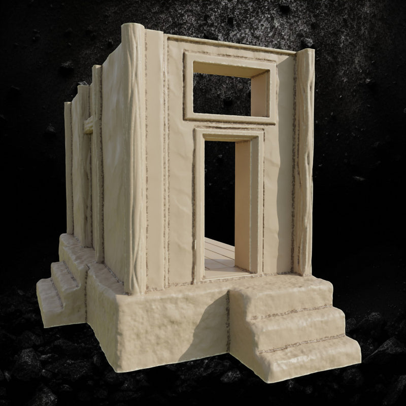 Kimonobe House 4 - Asian-Inspired Village Terrain STL for DnD & Wargaming