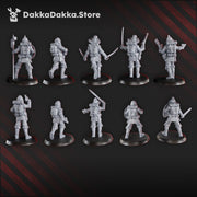Conquistadors (pre-assembled models) x10 - Only-Games