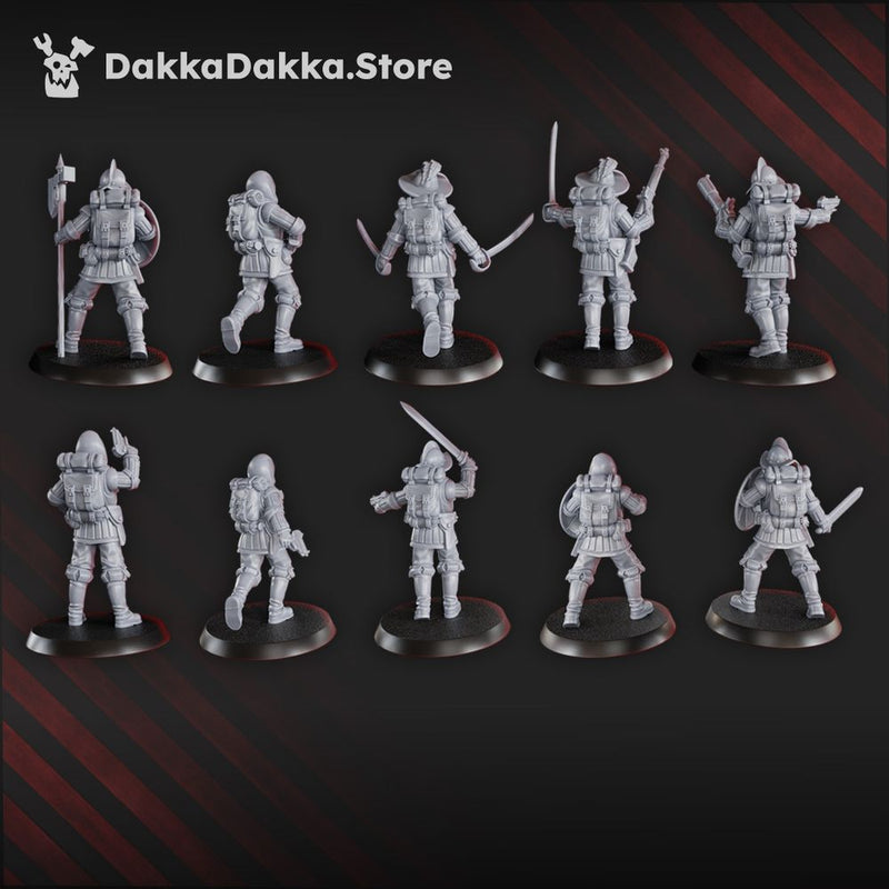Conquistadors (pre-assembled models) x10 - Only-Games