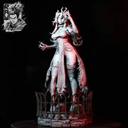 Mina The Bloodmage - 75mm and 120mm Pin Up - STL only - Only-Games