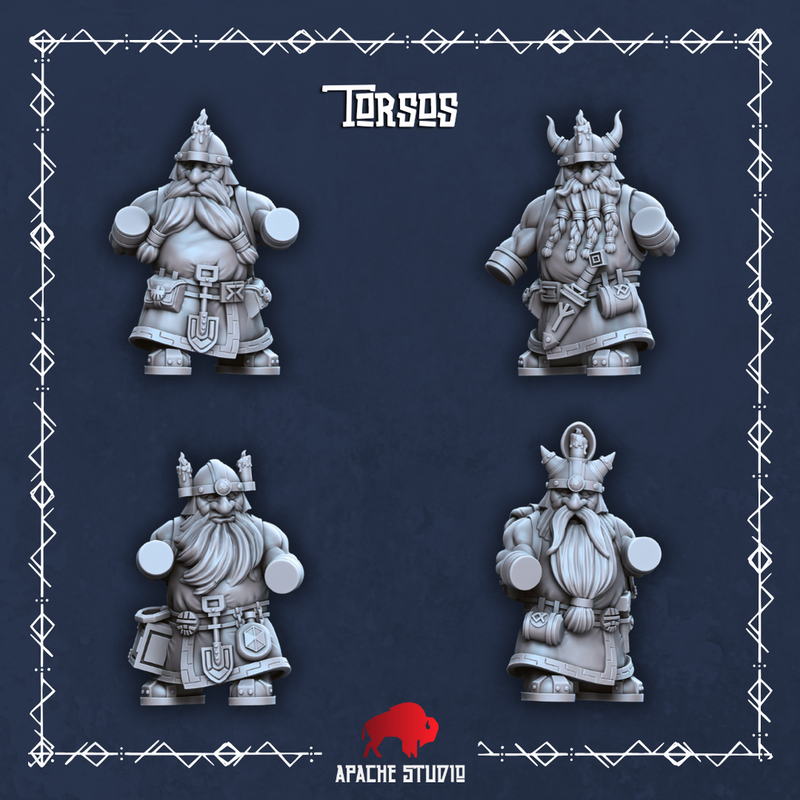Forgeborn Clan: Miners (dwarf unit) - Only-Games