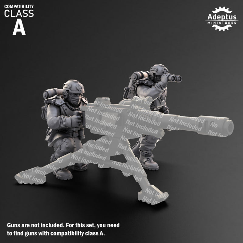 Heavy Weapons Team. Dysorius Troops. Imperial Guard. Compatibility class A. - Only-Games