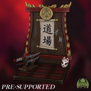 Monk Scenery [PLUG IN]  Temple Dojo Stand Display - Only-Games