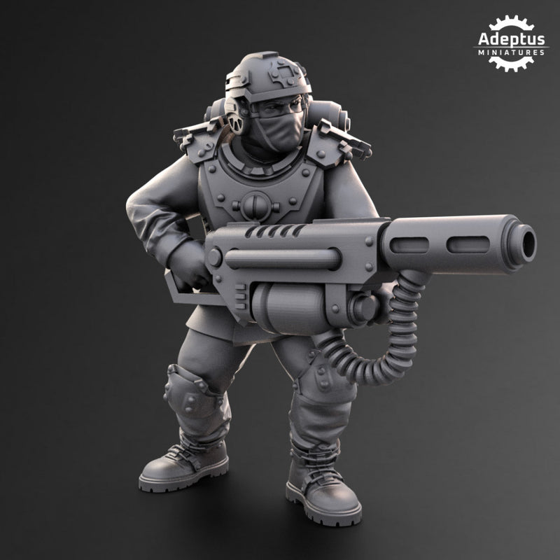 Special weapons. Dysorius Troops. Imperial Guard - Only-Games