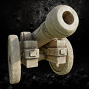 Short Imperial Cannon - Wargaming Terrain STL, DnD & Wargaming Scenery