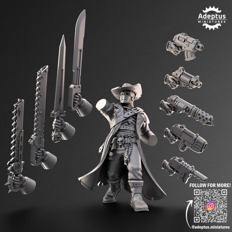Inquisitor Ravena. Pose 2. Imperial Guard - Only-Games